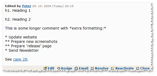 Same comment, this time in FogBugz web interface